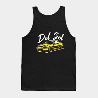 JDM Yellow Del Sol Legend Vintage Style Tank Top